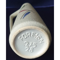 Vintage Foreign vaas met oor genummerd 275 28